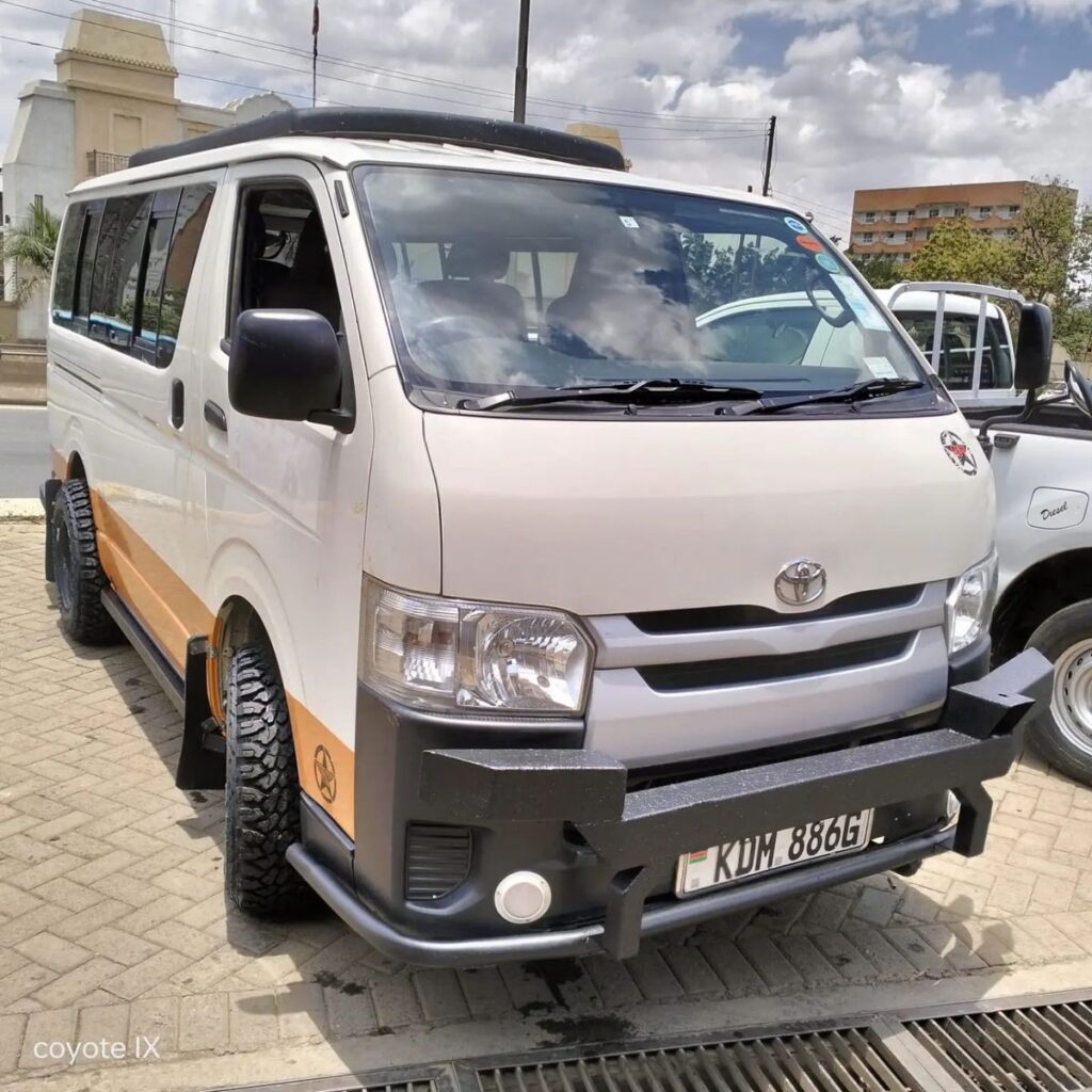 mini van car rental uganda