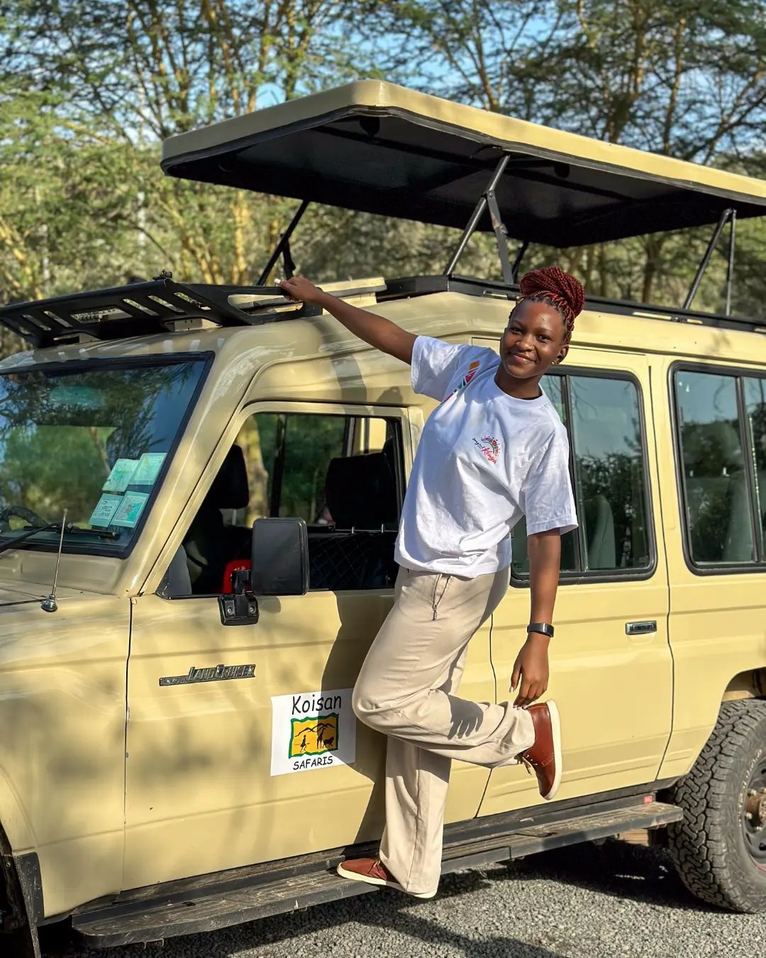 reliable land cruiser hardtop for rent in uganda- best 4x4 car rental uganda