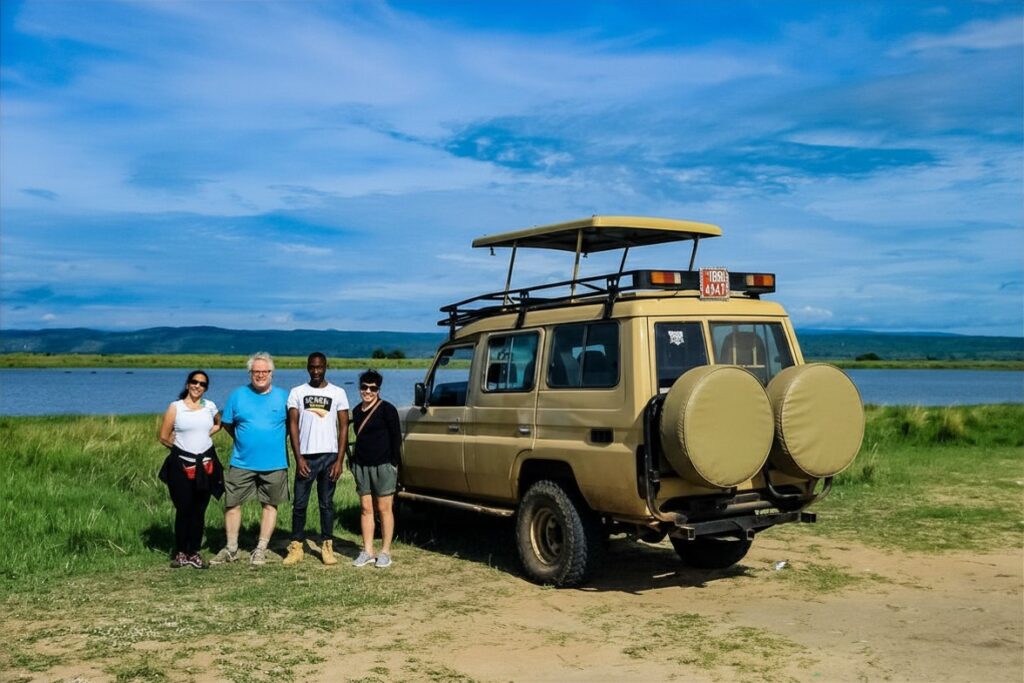 cheap land Cruiser Hardtop Rentals Uganda with popup roof