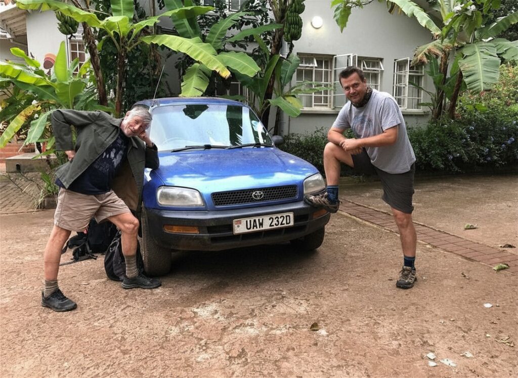 cheap toyota Rav4 for hire at entebbe airport