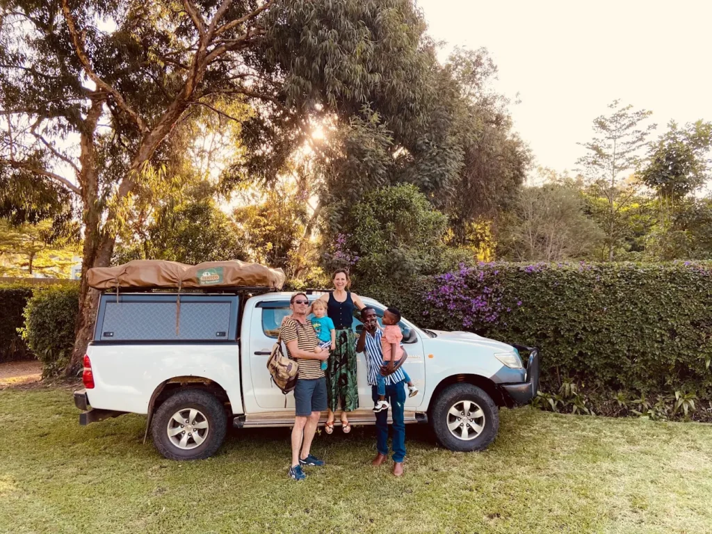 specifications of the toyota Hilux with rooftop tent in uganda