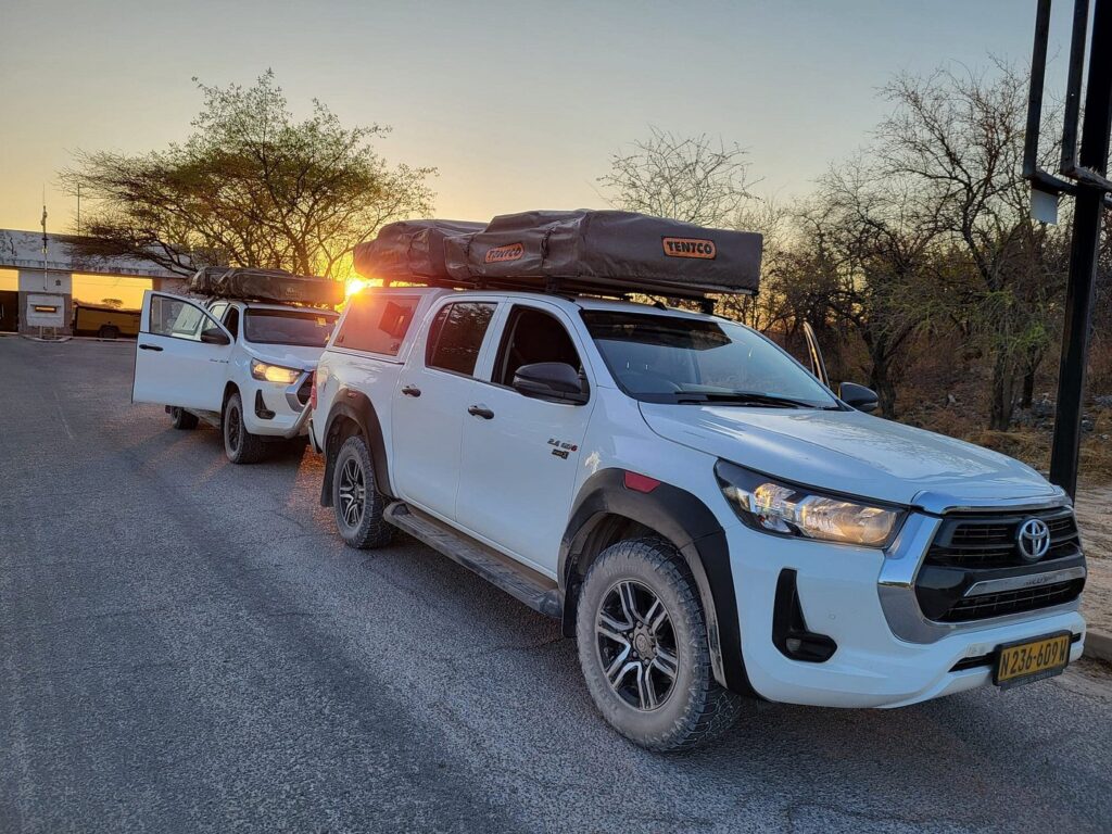 cost of renting a toyota hilux with rooftop tent in uganda